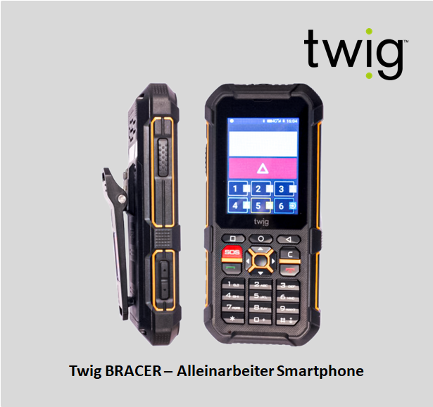 Twig Bracer Alleinarbeiter Smartphone